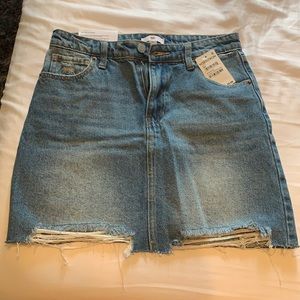 NWT BP Nordstrom jean skirt size 27